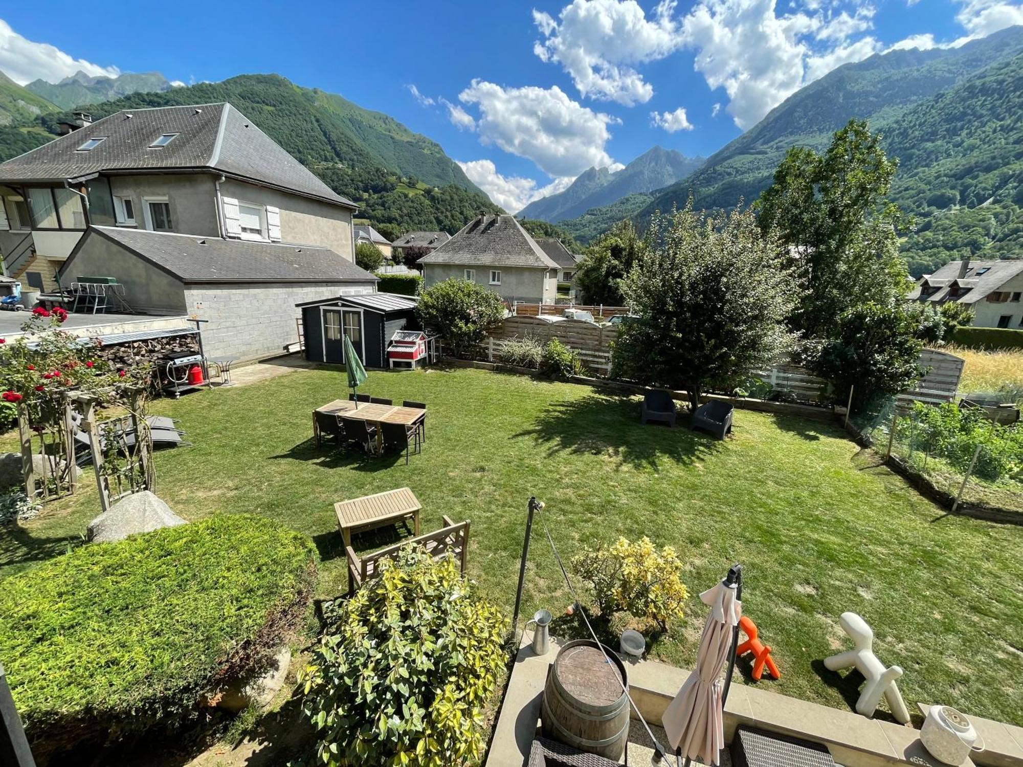 Bel Appartement Dans Residence Cheminee /Jardin Luz-Saint-Sauveur Exterior photo